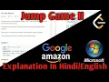 LeetCode jump game 2 Greedy Approach GFG JAVA Amazon Google Microsoft