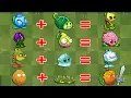 Pvz 2 Discovery - Some Old \u0026 New Plants Fusion \u0026 Evolution 