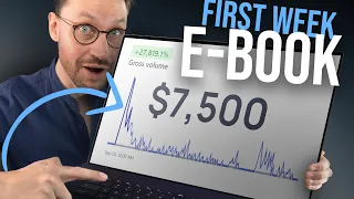 How I Made $7,500 in ONE WEEK Selling an E-Book