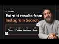 Instagram Search Scraper Find Places Profiles Hashtags Reels