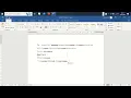LESSON 2 Word processing