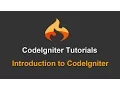 1 - CodeIgniter Tutorials