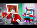 Lagu JJ COMPUTER and CRAZY Girl COMPUTER - Love Story - Maizen Minecraft Animation