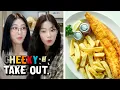 Download Lagu Cheeky Fish \u0026 Chips with K-POP Stars! ft. LE SSERAFIM
