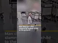 Download Lagu Man charged after violently slamming Afghan child to the ground | AJ #shorts