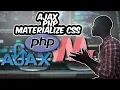 Autocomplete Search Engine using PHP AJAX MATERIALIZE CSS