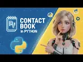 Contact Book in Python Python Project Beginner Project