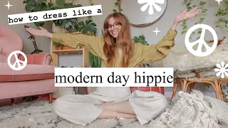 how to dress like a modern day hippie