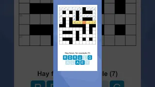 Let s solve an easy crossword