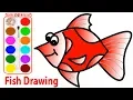 How to Drawing Fish Coloring Pages for Kids Coloring Pages For Childrens Fish Coloring Pages