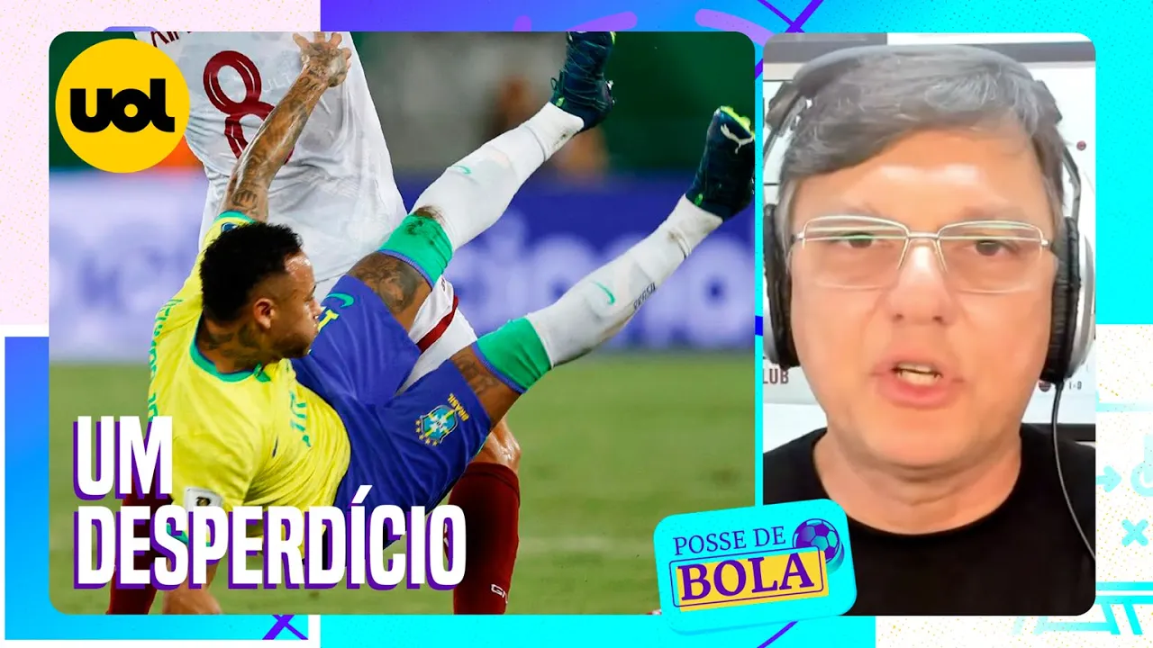 NEYMAR É UM GRANDE DESPERDÍCIO. A SELEÇÃO SACRIFICA OUTROS JOGADORES POR ELE, DIZ MAURO CEZAR