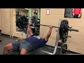 118 Kg 260 Lbs Benchpress - 3 reps