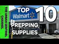 WALMART PREPPING Top 10 Survival Supplies to Buy NOW
