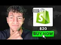 I Bought A 20 Prebuilt Shopify Dropshipping Store So You Don t Have To