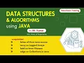 Master Data Structures and Algorithms with Java Enroll Now NareshIT