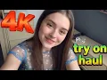 Download Lagu 4k transparent try on haul 2025 \u0026 dry vs wet fashion | Amazon Transparent Lingerie Try On Haul