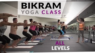 Bikram Yoga Workout - 60 Minute Hot Yoga with Maggie Grove