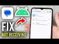 How To Fix Android Not Receiving Text Messages - Step by Step