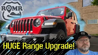 SHOCKING Range Upgrade Jeep Replaces the 4xe Battery - How Far will it go Ride along and find out