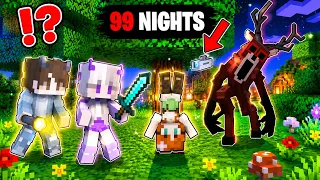 I Saved My Friend from a Deer! | 99 Nights in Minecraft