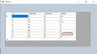 Visual Basic net tutorial How to add tooltip to a cell datagridview depends on its value in vb net