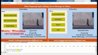 Secret Key Based Data Hiding In Steganography Using Matlab Project With Source Code