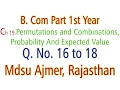 Bernoulli s Theorem Ch 19 Permutations and Combinations Probability And Expected Value