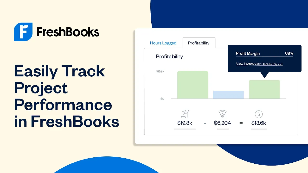 Easily Track Project Performance on FreshBooks