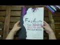 FASHION THE 1000 DOT-TO-DOT PUZZLE BOOK - flip through