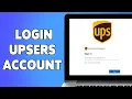 How To Login UPSers Account 2023 UPS Employee Portal Sign In Help