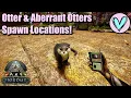 Otter Aberrant Otters Spawn Locations Ark Fjordur