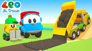 Download Kartun mobil-mobil untuk anak | Leo si Truk \u0026 roller! Animasi mainan untuk anak berbahasa Indonesia MP3