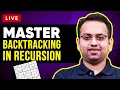 Master Backtracking in Recursion With Kartik Mathur Coding Blocks