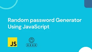 Random password Generator Using JavaScript JavaScript Project