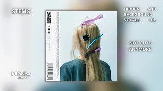 illit not cute anymore dolby atmos stems hidden and background vocals 