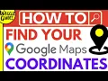 How to find coordinates in Google Maps