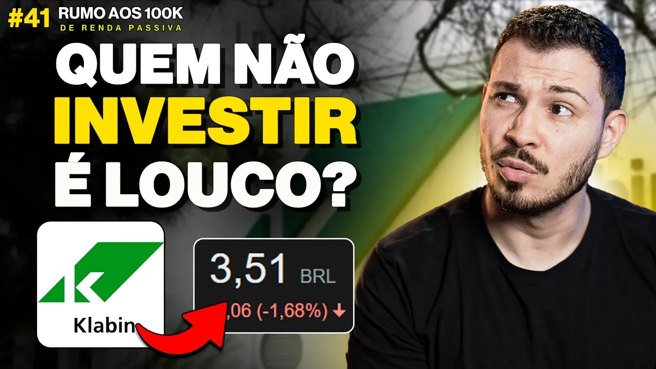 KLABIN R$3,50: O mercado não está vendo isso... | RUMO AOS 100K #41