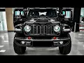 First Look 2025 Jeep Wrangler Rubicon - Black Color