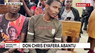 Agataliikonfuufu Don Chris eyafera bannayuganda obulindo bw’ensimbi agguddwako emisango 127