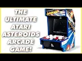 Atari Asteroids Mini Arcade Machine Review 8 LCD Countertop Cabinet with 5 Classic Games