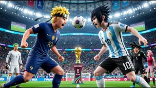 Naruto vs Sasuke: The Ultimate World Cup Football Showdown! ⚽🔥