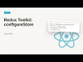 React JS Redux - Web development basic Series Redux Toolkit configureStore