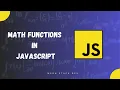 Math functions in JavaScript MERN Stack