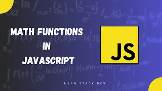 Math functions in JavaScript MERN Stack
