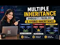 Multiple inheritance Hybrid Inheritance types of inheritance part 2