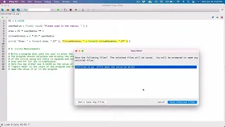 2 9 Part 2 Circle Measurements - Python
