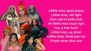 Nicki Minaj - Likkle Miss ft. Skeng (The Fine Nine Remix | Lyrics)