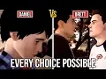 Confronting Brett Vs Confronting Daniel - All Choices