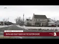 Snowy conditions in Cape Charles
