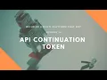 Session 14 Designing an API Continuation Token for our PHP Symfony 4 Chat API
